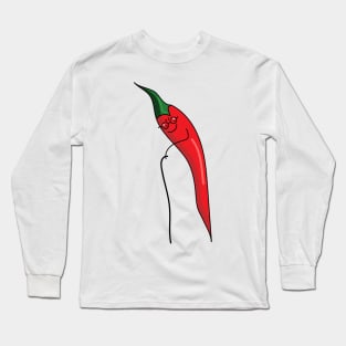 Pensioner, pensioner, chili Long Sleeve T-Shirt